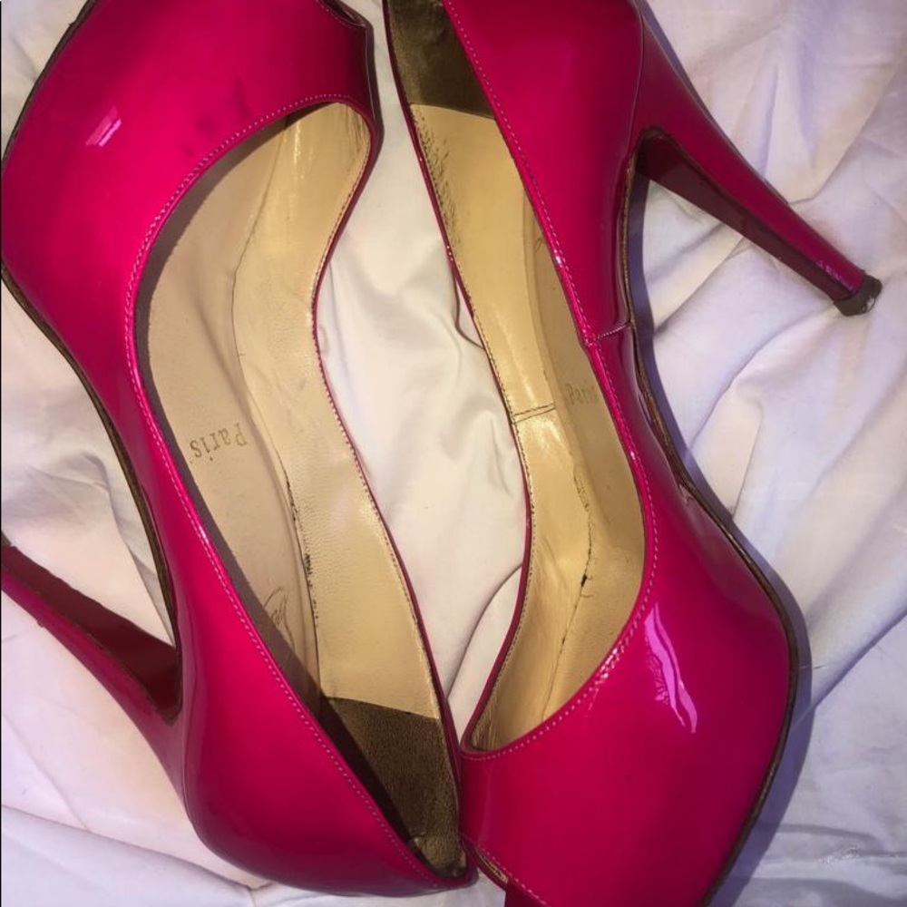 Christian Louboutin Very Prive 100 Patent Leather